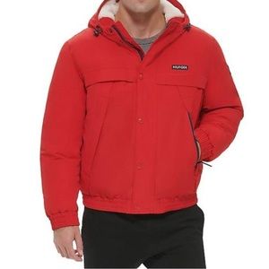Tommy Hilfiger jacket red men L/ XL